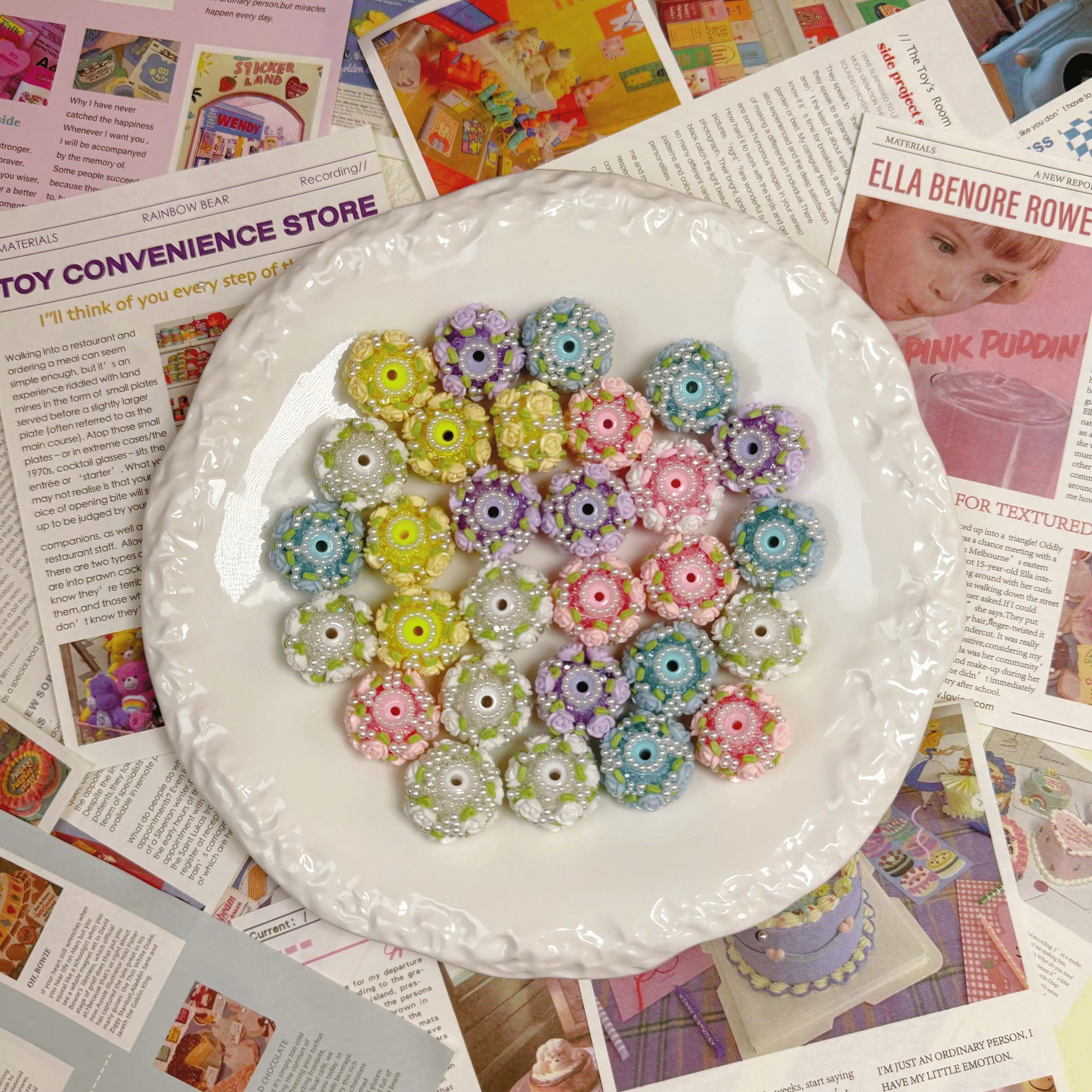 [J1]Rhinestone fancy beads