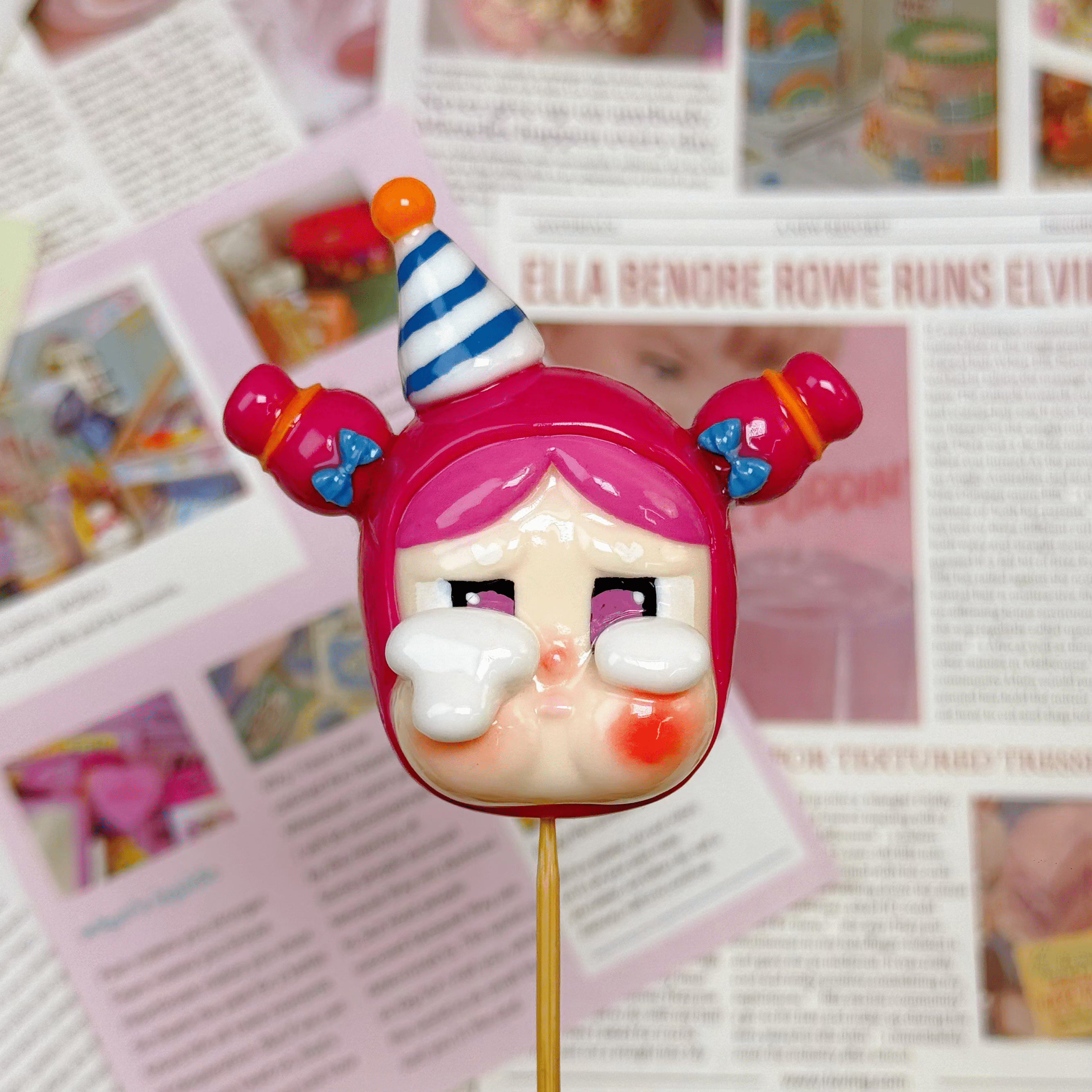 [A11]Hand painted clay dolls