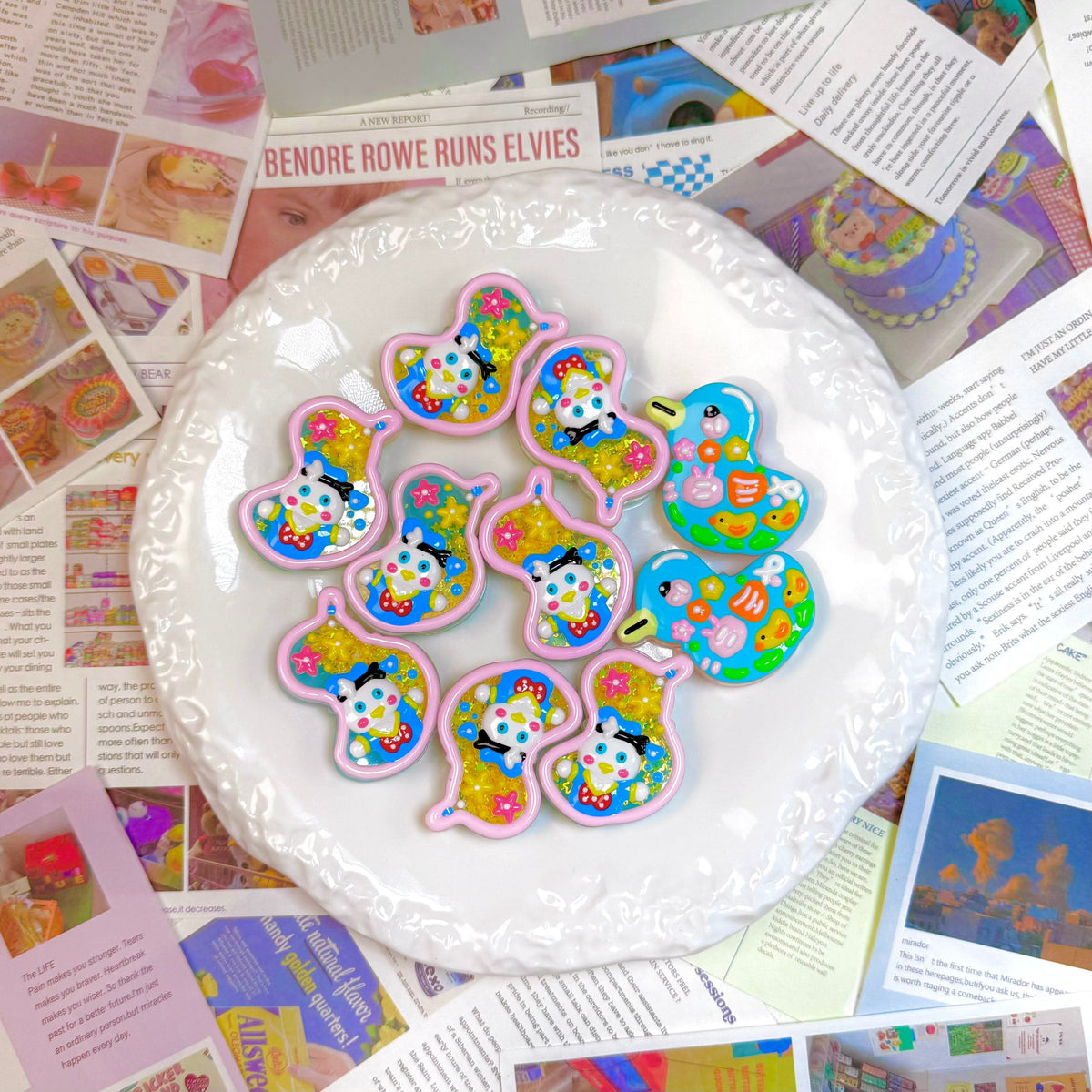 [A17]Hand painted shaker 5pcs