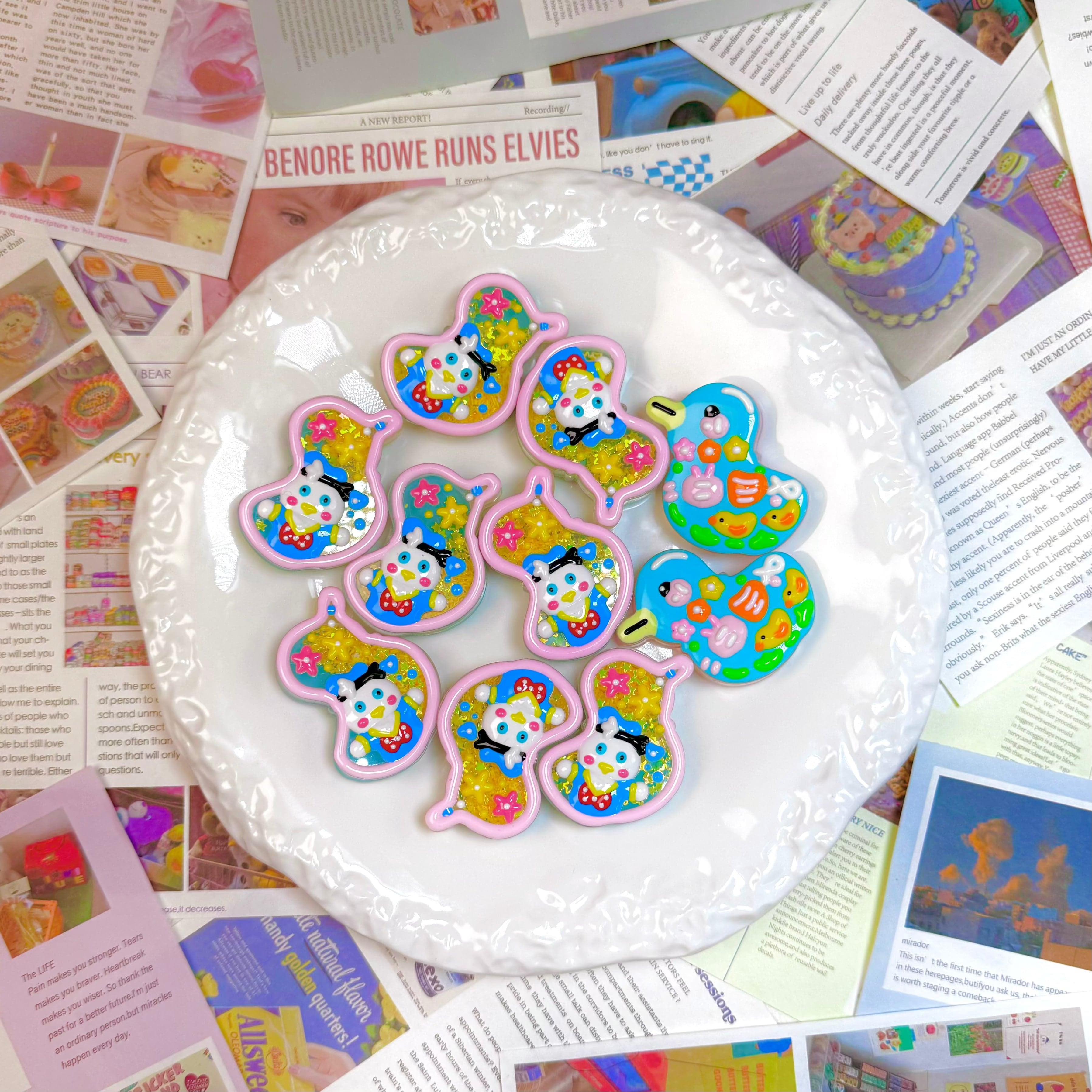 [A17]Hand painted shaker 5pcs