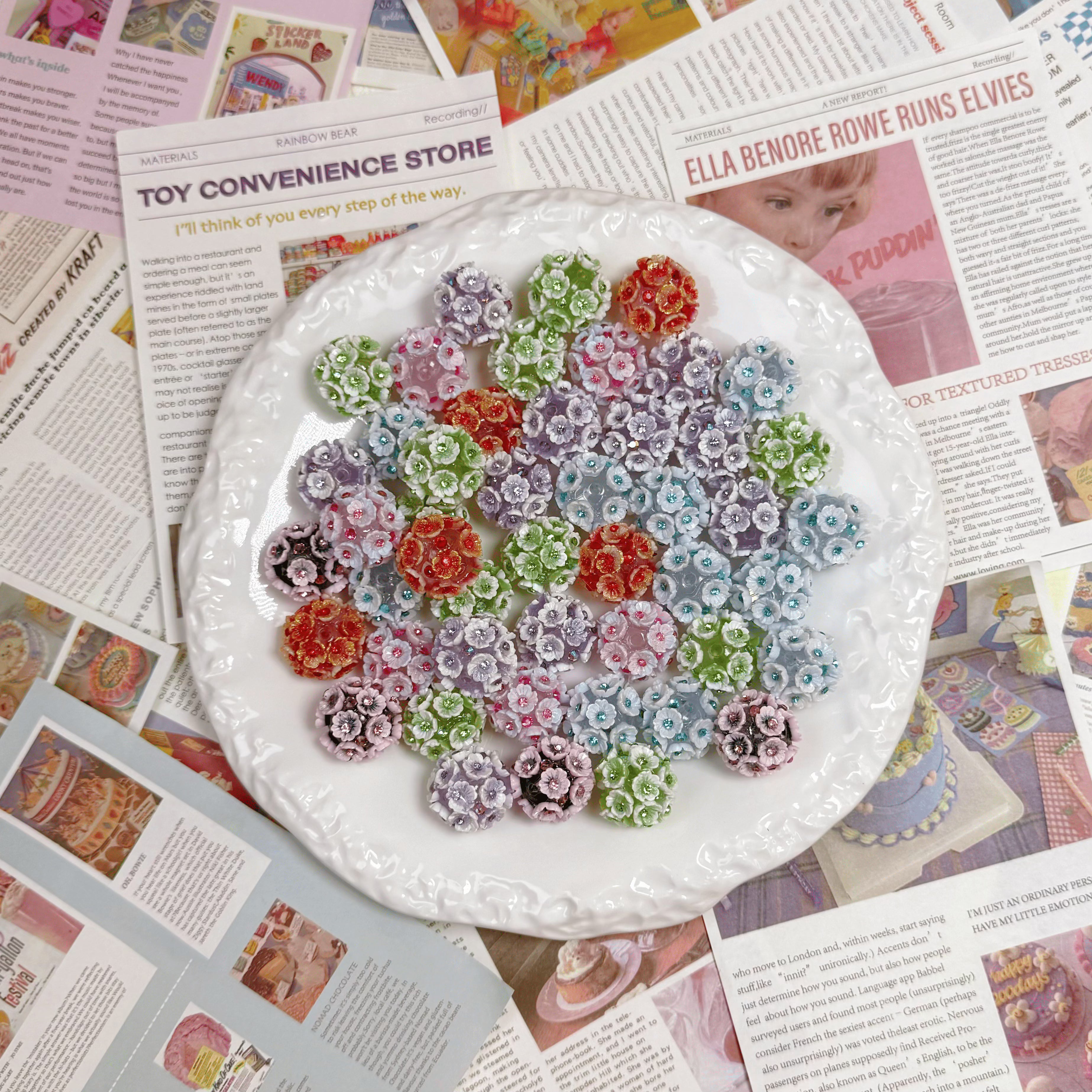 [J1]Rhinestone fancy beads