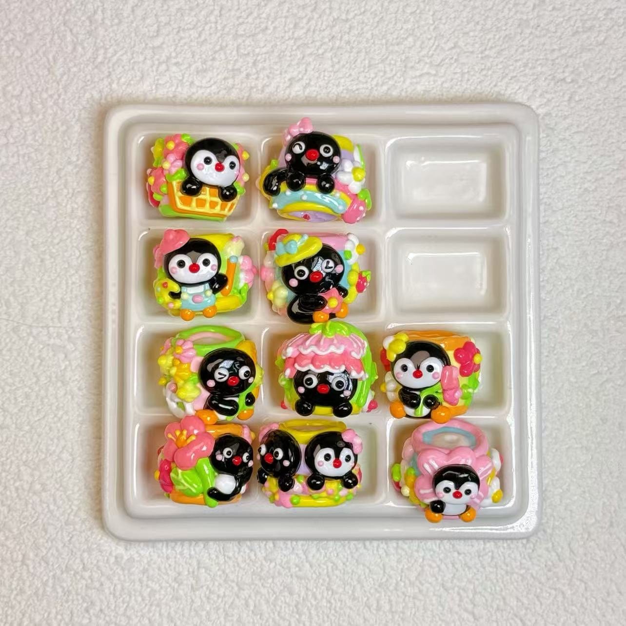 [A1]【Hand-painted beads series】hand-painted beads, character beads, hand-painted dolls