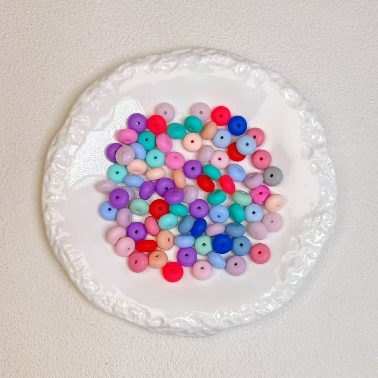 [I1]Silicon beads, spacers, round beads