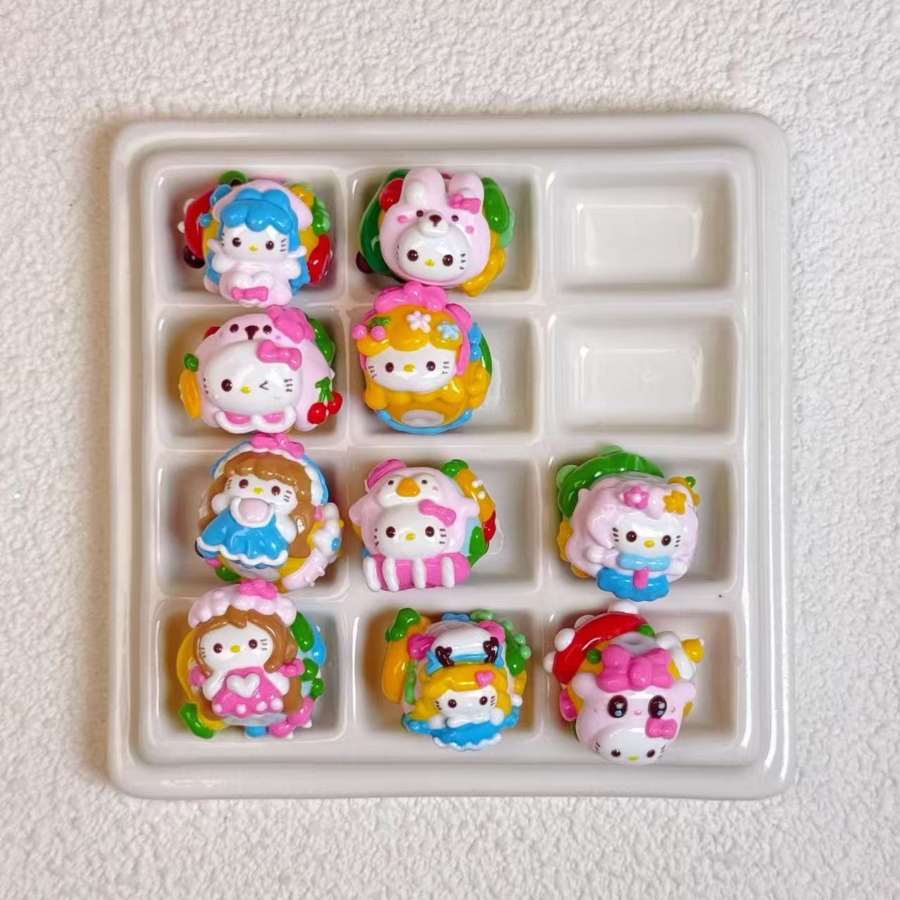 [A1]【Hand-painted beads series】hand-painted beads, character beads, hand-painted dolls
