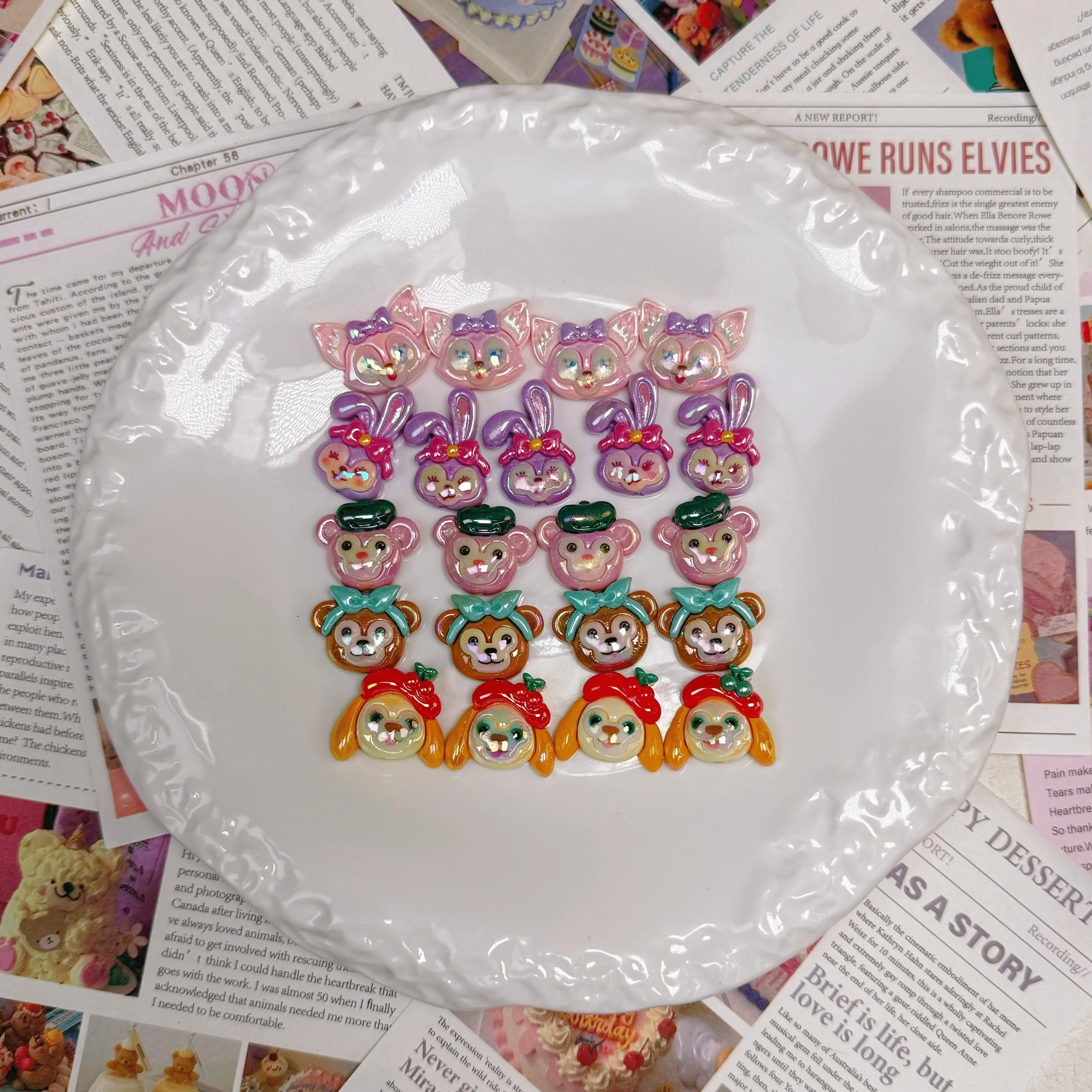 [G2]Character beads,charms beads have hole