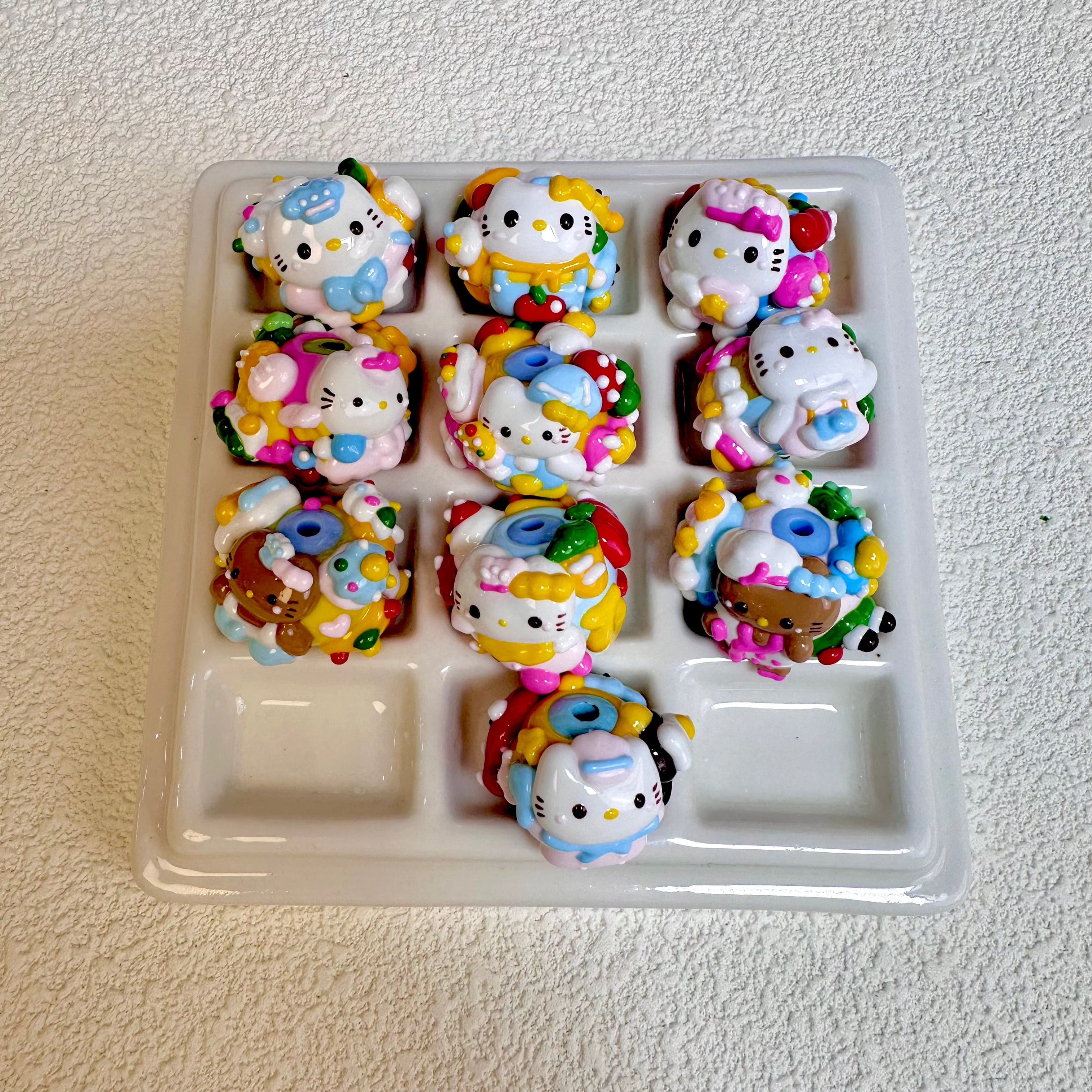 [A1]【Hand-painted beads series】hand-painted beads, character beads, hand-painted dolls