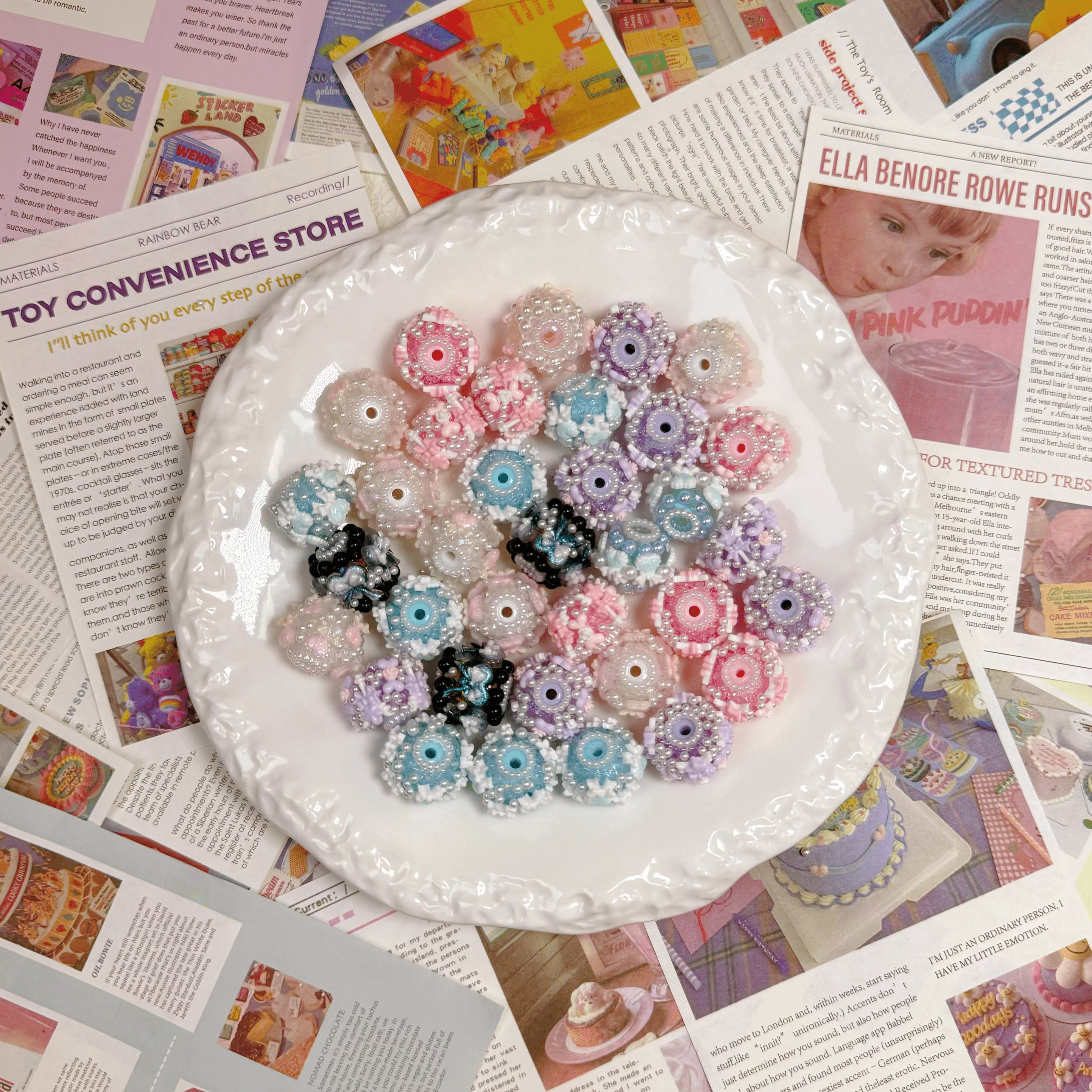 [J1]Rhinestone fancy beads