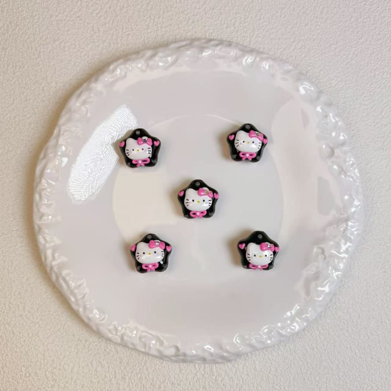 [A28]Hand painted little cute beads,accessories