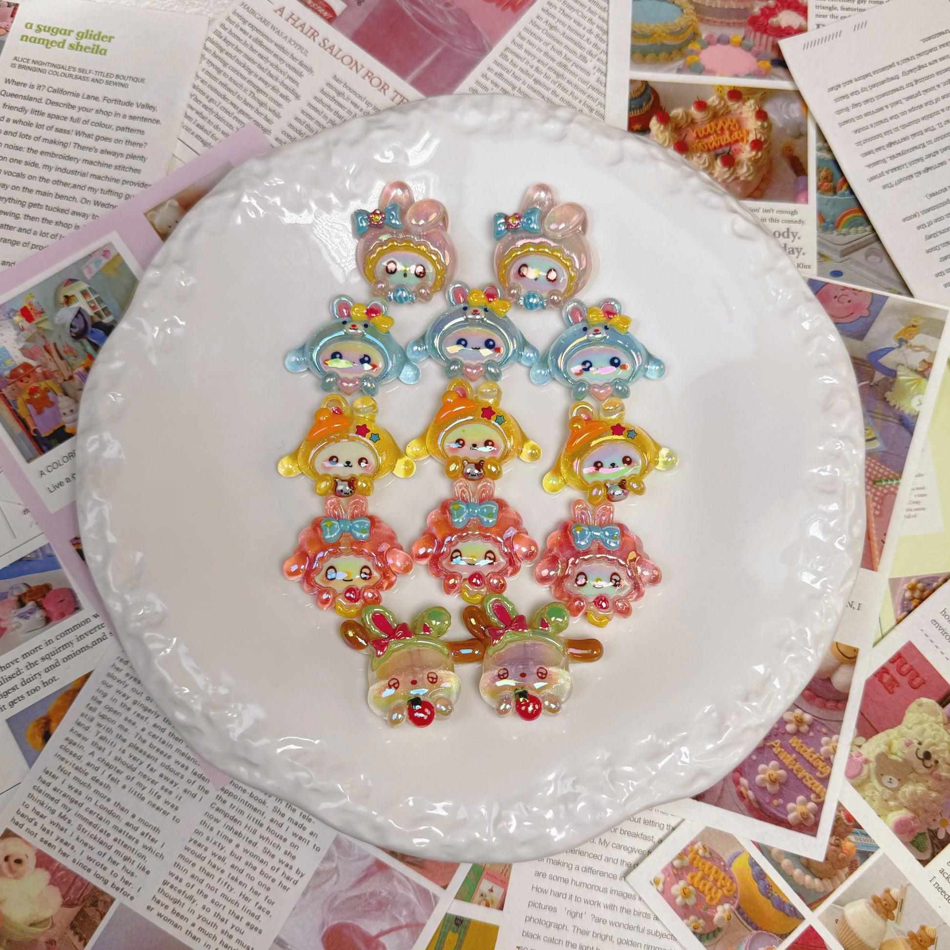 [G2]Character beads,charms beads have hole