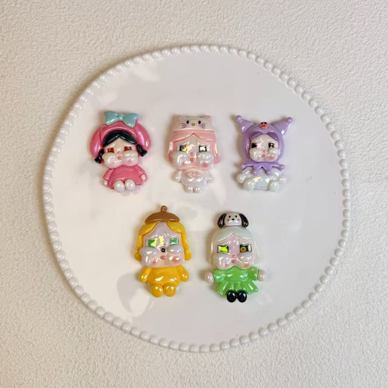 [G2]Character beads,charms beads have hole