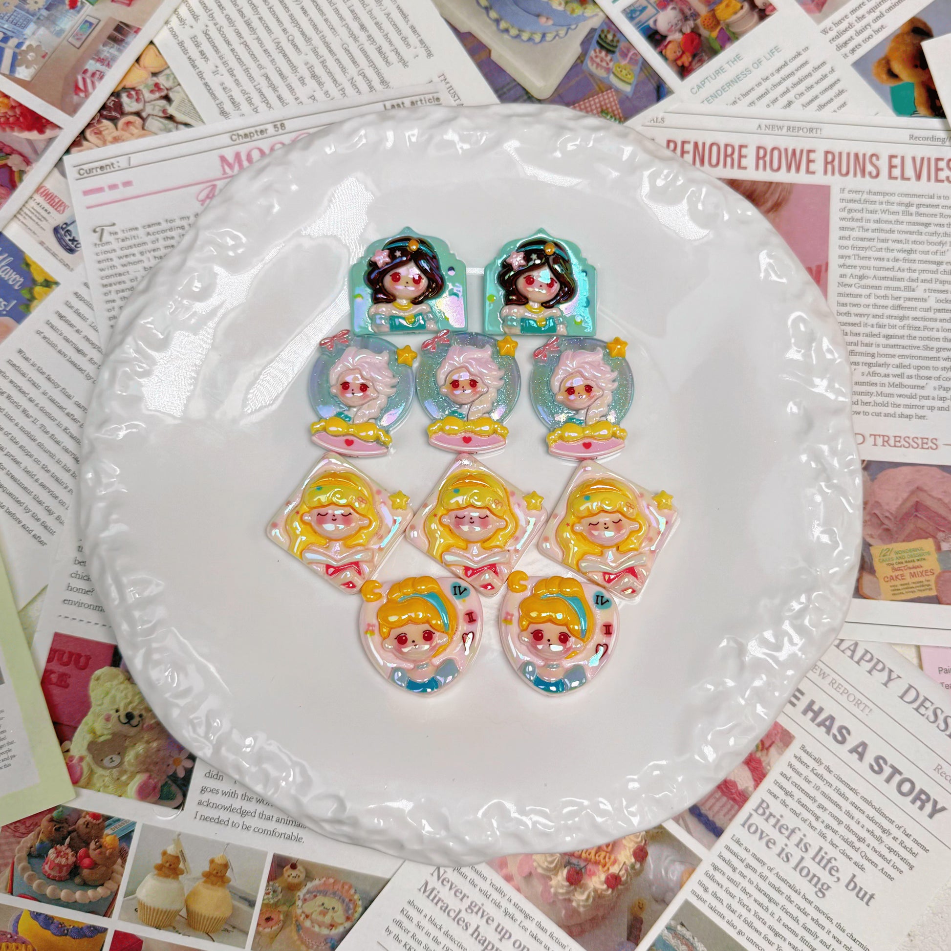 [G2]Character beads,charms beads have hole
