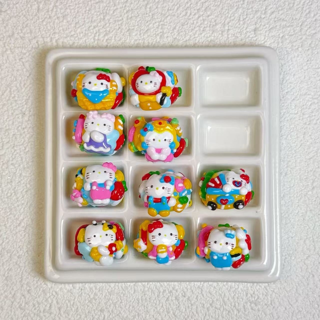 [A1]【Hand-painted beads series】hand-painted beads, character beads, hand-painted dolls